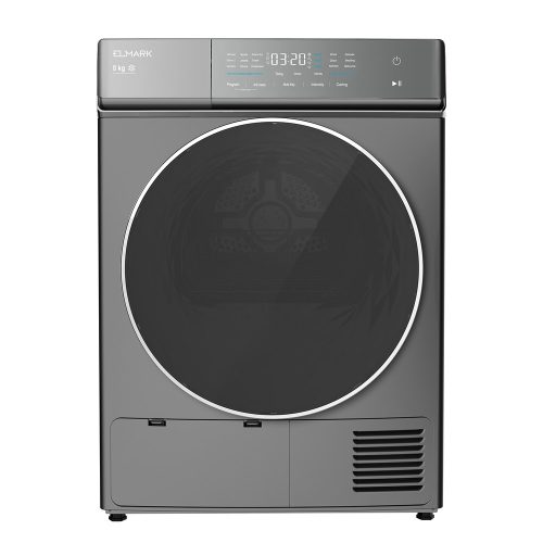 ELMARK EL-WL68 HŐSZIVATTYÚS SZÁRÍTÓGÉP 8KG SZÜRKE