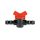 CONN. MICRO-DRIP PIPE D16MM WITH SWIVEL, 5PCS SET