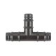 MICRO-CSÖPPŐ CSÖVES T-CSATLAKOZÓ 16X16X16MM, 5 DB KÉSZLET