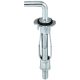 ACÉL HORGONY L-HOOK Wkret-met BMHP M4X38 4db/bl