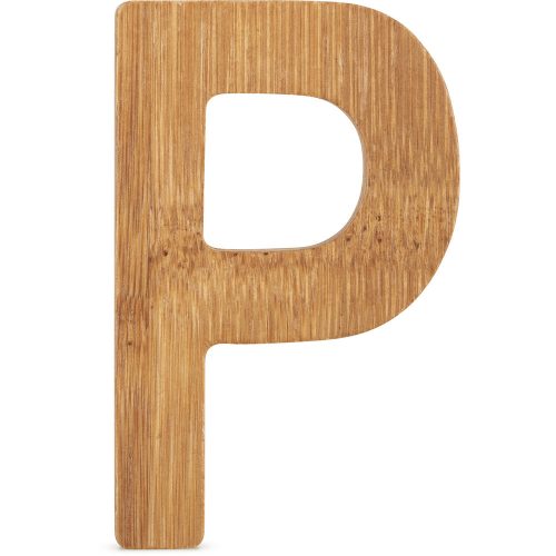 ABC bambusz betűk P