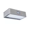 LED lámpatest , mozgásérzékelős , oldalfali , napelemes , 2W , természetes fehér , kültéri , IP44 , LUTEC , BRICK