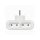 Legrand 050650 6A EUR gyermekvédett fehér négyes elosztódugó