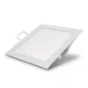 LED panel , 3W , süllyesztett , négyzet , természetes fehér , Optonica