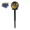 Napelemes LED GLOBE leszúrható kerti lámpa 3000K IP44 LED2B, 0,12W, meleg fehér, CRI≥70, KOBI-004494