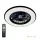 Mennyezeti LED lámpa ventilátorral VENTELUX 48W+15W 3CCT fekete Kobi Windstar, 1300lm, CRI≥80, KOBI-004593
