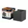 LEDOM Kültéri fali lámpatest LED 2x3W 3000K IP54 szürke CUBE, 6W, meleg fehér, CRI≥80, LED line, LL-478160