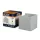 LEDOM Kültéri fali lámpatest LED 2x3W 4000K IP54 szürke CUBE, 6W, természetes fehér, CRI≥80, LED line, LL-478191