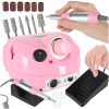 Elektromos körömfúró 65 W-os manikűr pedikűr 6 bites