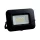 LED reflektor , 10 Watt , Ultra Slim , hideg fehér , Epistar chip , 5 év garancia , fekete