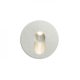 Rendl R12687 LED süllyesztett lámpa, IP54, ezüstszürke, 3000K, falba süllyesztett