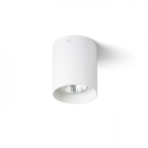 Rendl R12729 MANTOVA, felületre szerelhető downlight GU10 lámpatest, matt fehér, 111 mm