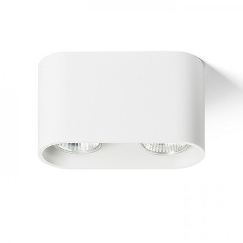 Rendl R12732 MANTOVA Felületre Szerelhető Downlight Matt Fekete GU10 izzóhoz