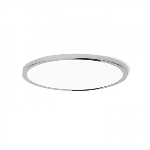 Rendl R12771 HUE LED mennyezeti lámpa, vékony kerettel, 3000K, süllyesztett fekete króm kivitel