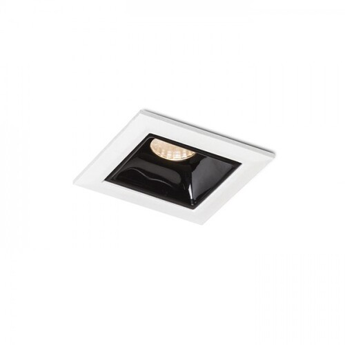 Rendl R12854 LARISA, Négyzetes LED lámpa minimalista kerettel, fekete