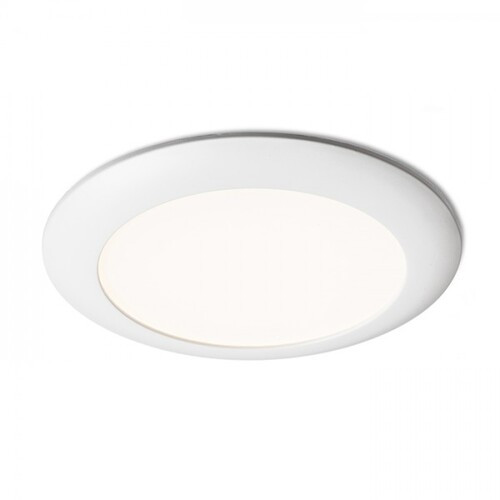 Rendl R12876 DADA Kerek LED Süllyesztett Lámpa 3000K – Fekete Króm / Fehér