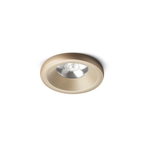 Rendl R13229 SHARM LED mennyezeti lámpa 10W, fehér és gyöngyházarany, süllyesztett kivitel
