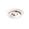Rendl R13235 SHARM LED Mennyezeti Lámpa Süllyesztett Fekete Króm / Fehér Réz 10W 3000K