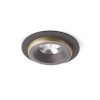 Rendl R13237 SHARM LED Mennyezeti lámpa 10W, Süllyesztett, Gyöngyházarany/Barna, 3000K