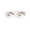 Rendl R13240 SHARM LED Mennyezeti Lámpa 10W Süllyesztett Fekete/Fekete Réz 3000K