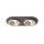 Rendl R13241 SHARM LED mennyezeti lámpa, süllyesztett, 10W, fehér réz / gyöngyházarany