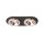 Rendl R13243 SHARM Süllyesztett LED lámpa 10W, Barna/Gyöngyházarany vagy Fekete Réz/Kréz, 3000K