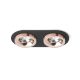 Rendl R13243 SHARM Süllyesztett LED lámpa 10W, Barna/Gyöngyházarany vagy Fekete Réz/Kréz, 3000K