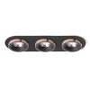 Rendl R13249 SHARM LED Mennyezeti Lampa 10W Süllyesztett, Fekete/Réz