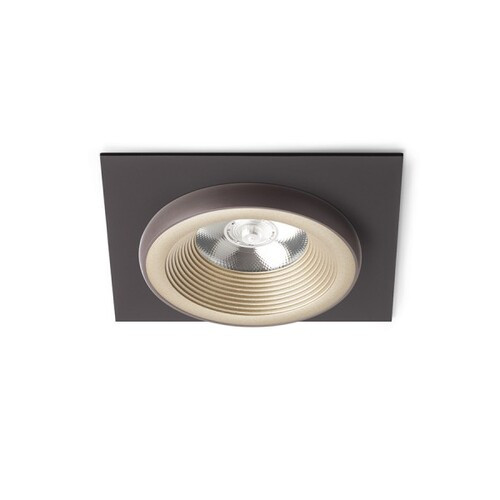 Rendl R13251 SHARM LED Mennyezeti Lámpa, Süllyesztett, 10W, Fehér/Réz és Gyöngyházarany/Barna Kivitel