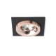 Rendl R13253 SHARM LED mennyezeti lámpa, 10W, Süllyesztett, állítható színkombináció, Barna/Gyöngyházarany vagy Fekete Réz/Réz