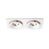 Rendl R13255 SHARM Süllyesztett LED mennyezeti lámpa 10W fekete/fekete réz