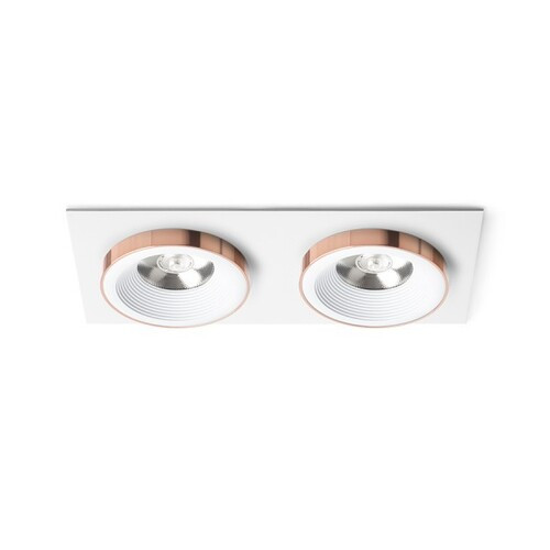 Rendl R13255 SHARM Süllyesztett LED mennyezeti lámpa 10W fekete/fekete réz