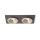 Rendl R13256 SHARM LED Süllyesztett mennyezeti lámpa, 10W, fehér réz / gyöngyházarany, 3000K