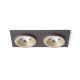 Rendl R13256 SHARM LED Süllyesztett mennyezeti lámpa, 10W, fehér réz / gyöngyházarany, 3000K