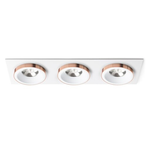 Rendl R13260 SHARM LED Mennyezeti Lámpa Fekete/Réz, Süllyesztett 10W, 3000K