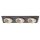 Rendl R13261 SHARM LED Mennyezeti Lámpa, Süllyesztett, 10W, Fehér/Réz és Gyöngyházarany/Barna