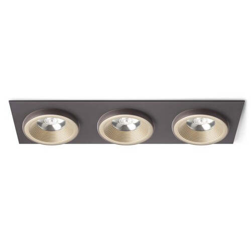 Rendl R13261 SHARM LED Mennyezeti Lámpa, Süllyesztett, 10W, Fehér/Réz és Gyöngyházarany/Barna