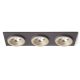 Rendl R13261 SHARM LED Mennyezeti Lámpa, Süllyesztett, 10W, Fehér/Réz és Gyöngyházarany/Barna