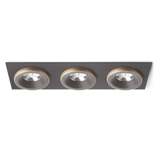 Rendl R13262 SHARM LED Mennyezeti Lámpa 10W, Süllyesztett Gyöngyházarany és Barna Színben