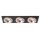 Rendl R13263 SHARM LED Mennyezeti lámpa 10W, Barna/Gyöngyházarany, Réz/Fekete Réz, Süllyesztett