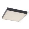Rendl R13490 LARISA Minimalista négyzet LED lámpatest, 3000K, fehér/fekete