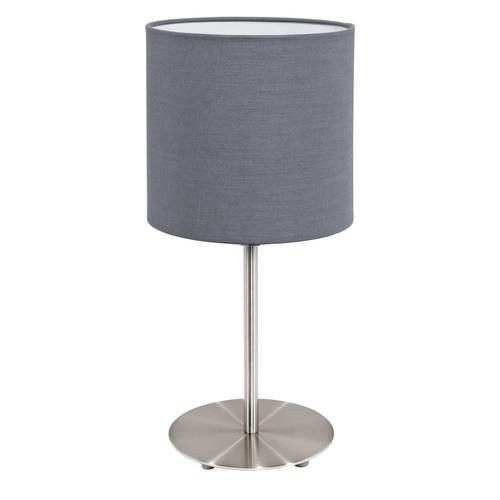 EGLO , 31596 , PASTERI , asztali lámpa , E27 , 1X60W , IP20 , szürke