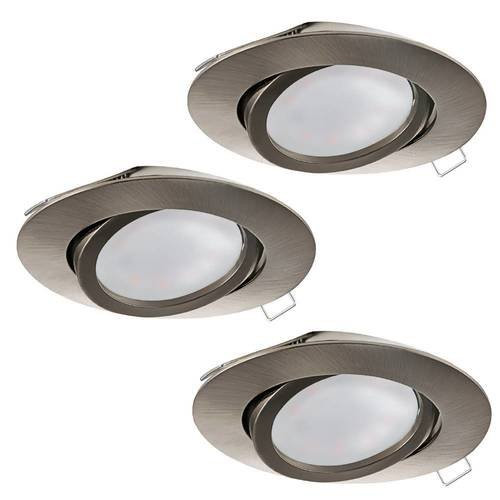 EGLO , 31689 , TEDO , süllyesztett lámpa , GU10 , 3X4,6W , IP20