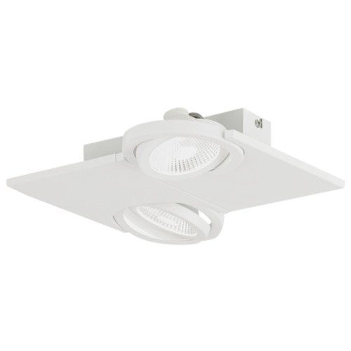 EGLO , 39134 , BREA , spot lámpa , 3000 K , LED , 2X5W , IP20 , fehér, átlátszó