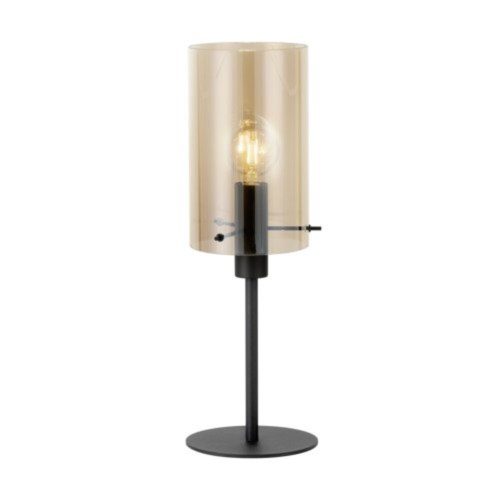 EGLO , 39541 , POLVERARA , asztali lámpa , E27 , 1X40W , IP20 , borostyán