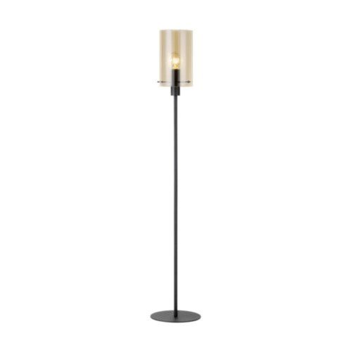EGLO , 39542 , POLVERARA , állólámpa , E27 , 1X40W , IP20 , borostyán