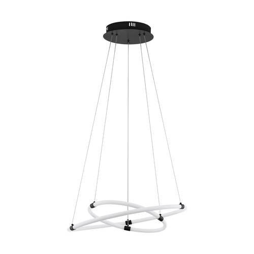 EGLO , 39839 , BANDERILLAS , függeszték , 3000 K , LED , 22W , IP20 , fehér, fekete