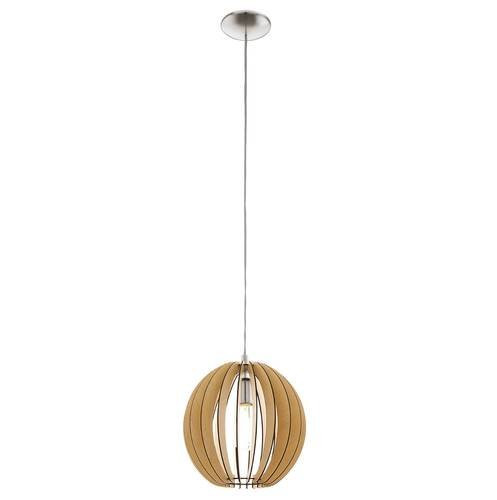 EGLO , 94764 , COSSANO , függeszték , E27 , 1X60W , IP20 , juhar