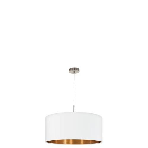 EGLO , 95045 , PASTERI , függeszték , E27 , 1X60W , IP20 , fehér, vörösréz
