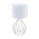 EGLO , 95187 , PEDREGAL 1 , asztali lámpa , E27 , 1X60W , IP20 , fehér